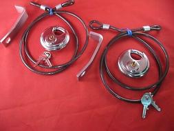 Heavy Cables, Locks And Brackets-fits All Rtic
