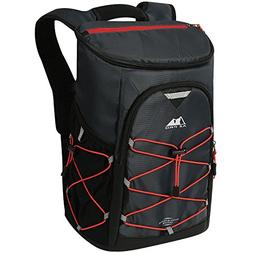 Arctic Zone PRO 24 Can Backpack Cooler - Black/Red
