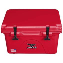 / Lifetime Warranty / Red 26 Quart Cooler  **new**