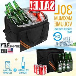 Bag Soft Cooler Insulated Leakproof Collapsible Soft Sided