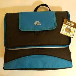 Bag Insulated Collapsible Cool Black Blue Adjust Strap New