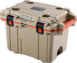 Tan W/ Orange Trim