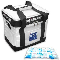 Bag 24qt  Heavy Duty Insulated Plus 3x Reusable Ice Pack