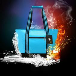 Bag Insulated 30-can Soft Sport Tote Bag Fodable Snapbasket