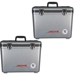 S 30 Qt 48 Can Lightweight Insulated Mobile Cooler Drybox