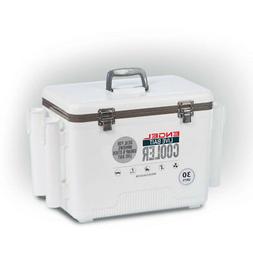 S Combo Unit - Live Bait Cooler With Net & Four Rod Holders,
