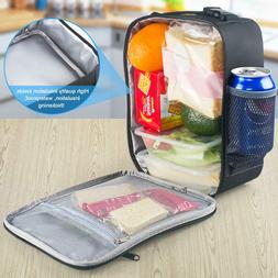 Lunch Bag Waterproof Insulated Box Adult Tote Travel Men Wom