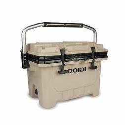 Igloo Imx Cooler, 24 Qt, Tan/Black,