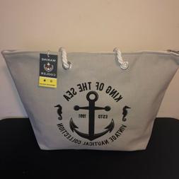 Insulated Large Beach Bag/Marine Cooler/Picnic Carrier- All 