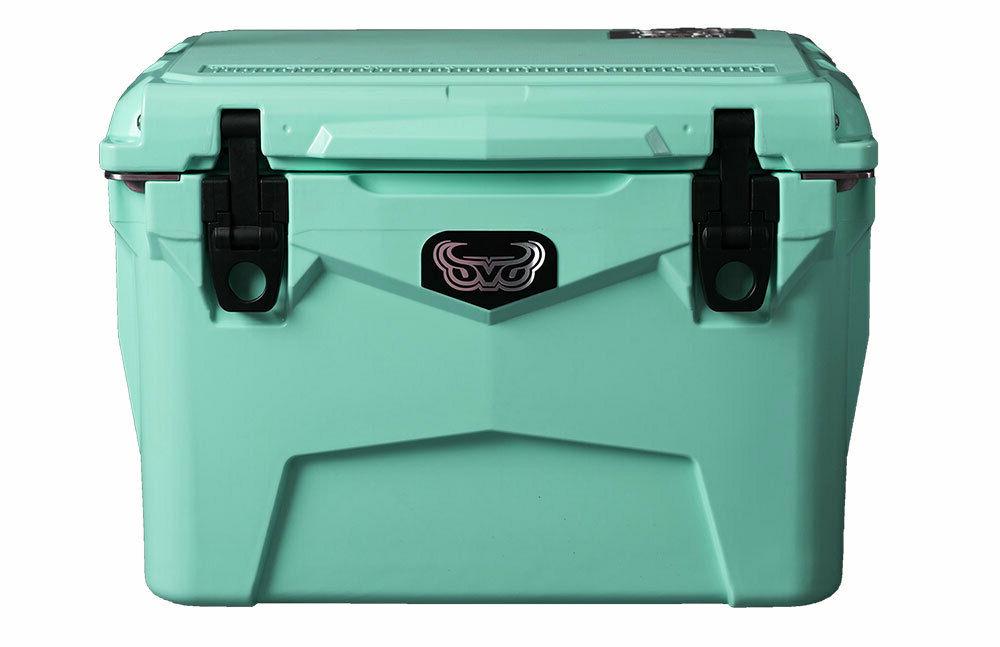 20 qt roto molded cooler seafoam green