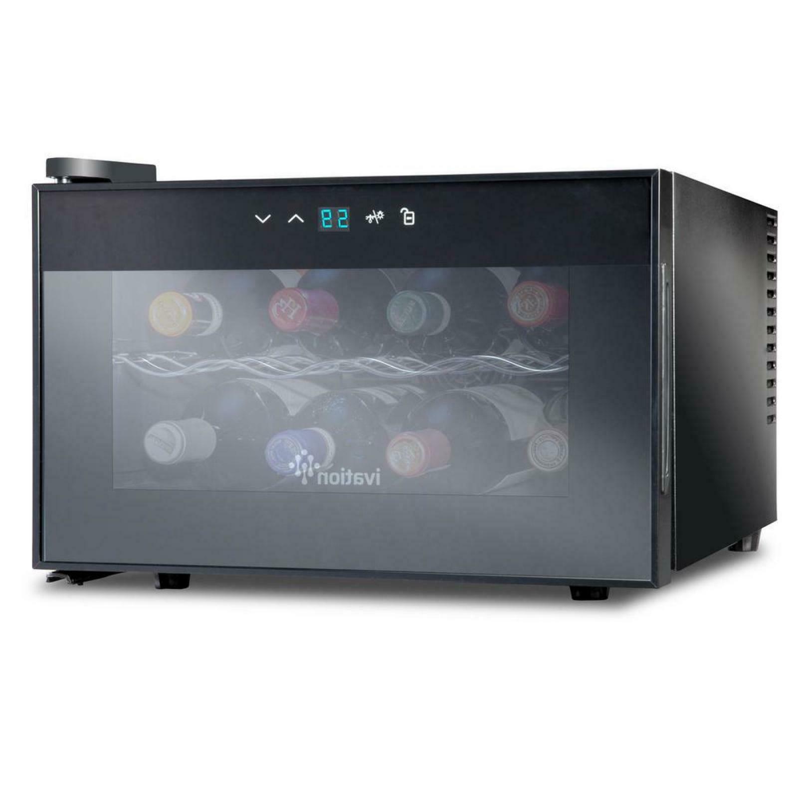 Fridge Cellar Refrigerator 8 Bottle Horizontal Thermoelectri