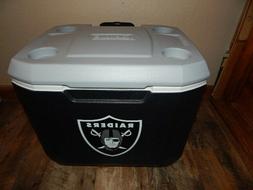 Official Oakland Raiders NFL Football Coleman 60-Quart Wheel