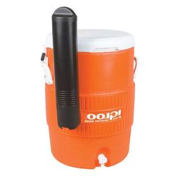 Igloo 10 Gallon Seat Top Beverage dispenser with spigot and 